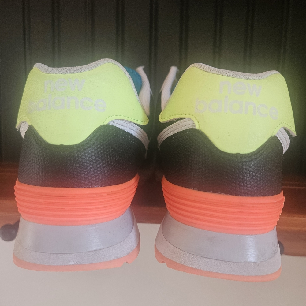 New Balance Women's Multicolor 574 Sneakers - Picture 4 of 7